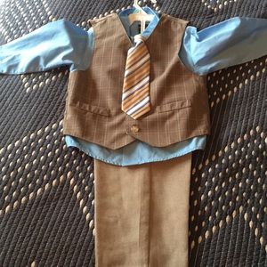 Boys toddler dress suit
